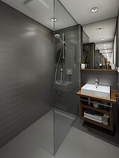 [Translate to Englisch:] modernes Badezimmer Urban Living Berlin