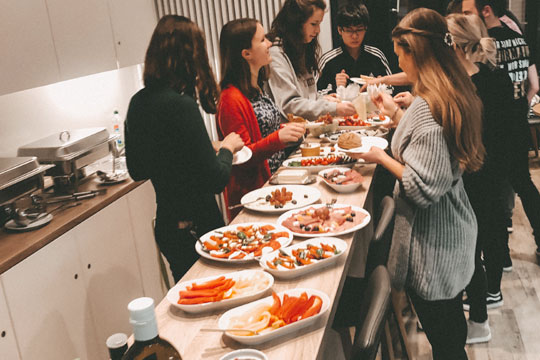 great events in student accommodation in Berlin