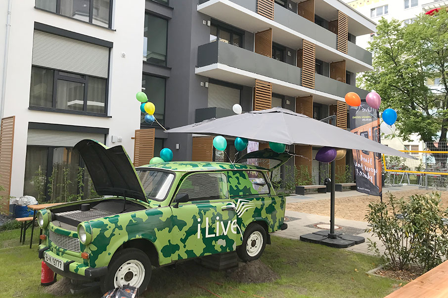 Trabi Grill & Bar im Urban Living Berlin