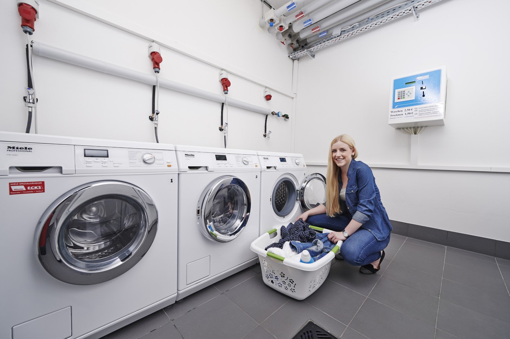 apartments in Berlin with launderette